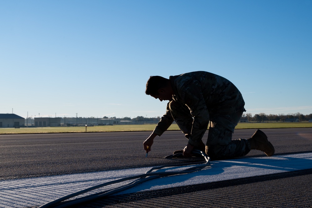 airfield crack repairs