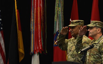 U.S. Army General Christopher Donahue assumes command of U.S. Army Europe and Africa