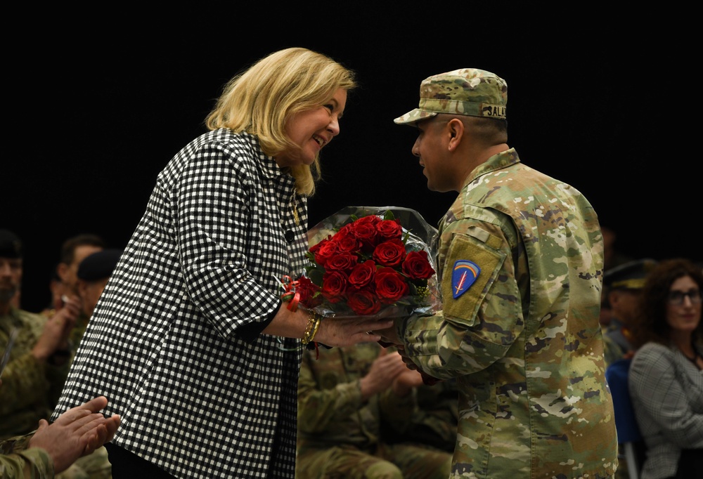 U.S. Army General Christopher Donahue assumes command of U.S. Army Europe and Africa