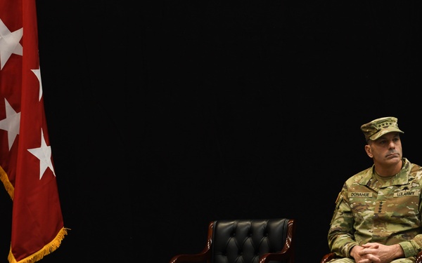 U.S. Army General Christopher Donahue assumes command of U.S. Army Europe and Africa