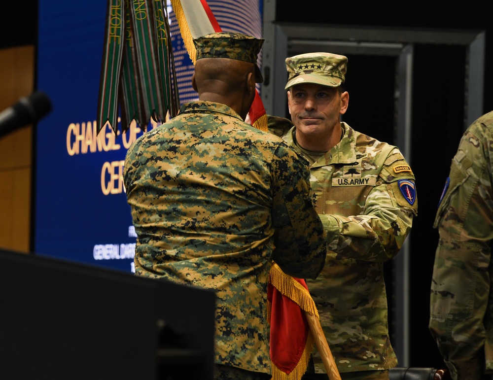 U.S. Army General Christopher Donahue assumes command of U.S. Army Europe and Africa