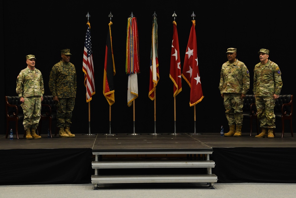 U.S. Army General Christopher Donahue assumes command of U.S. Army Europe and Africa