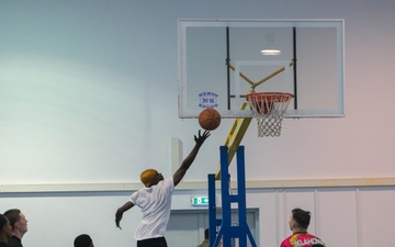 5-25 FAR Plays Basketball as part of Sports Week at MKAB