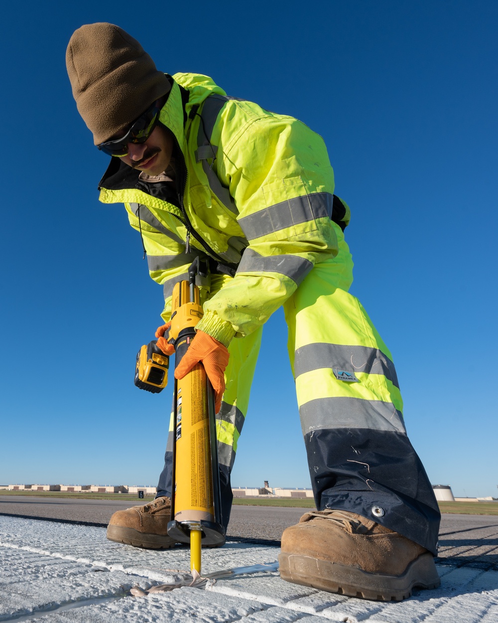airfield crack repair