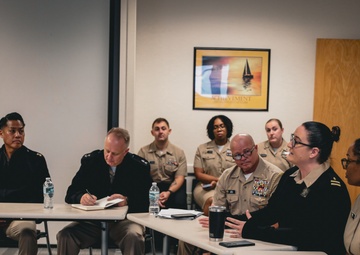 BUMED leadership visits NMRTU Mayport