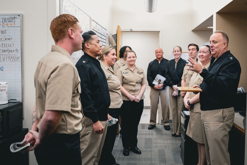 BUMED leadership visits NMRTU Mayport