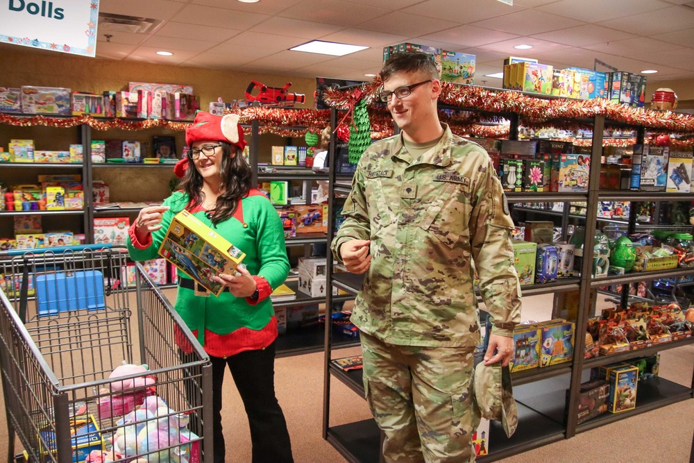 Fort Sill's Toys for Kids Program brightens military families' holidays