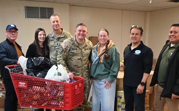 Fort Hunter Liggett donations fill up Veterans Center Food Pantry