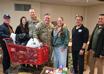 Fort Hunter Liggett donations fill up Veterans Center Food Pantry