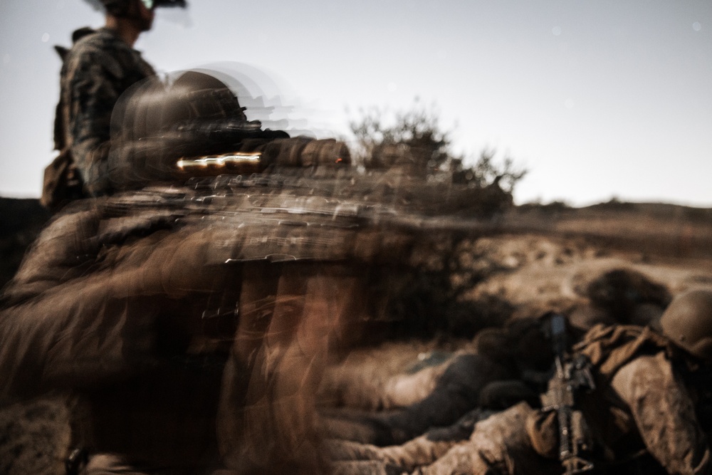 3rd Bn., 1st Marines conducts supported night attacks