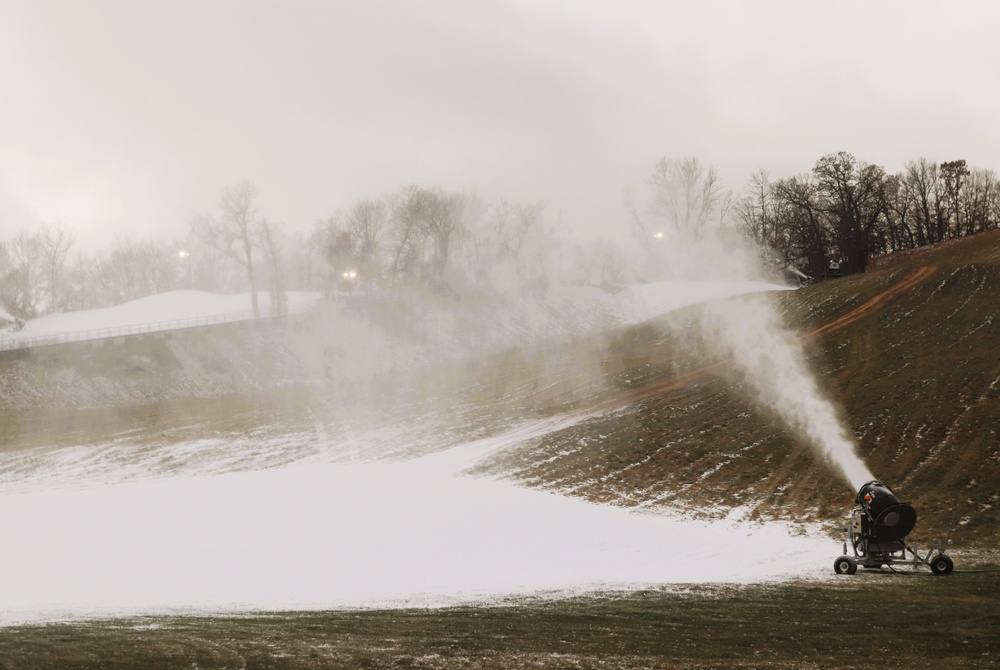 Fort McCoy staff preparing Whitetail Ridge Ski Area for late-December 2024 opening