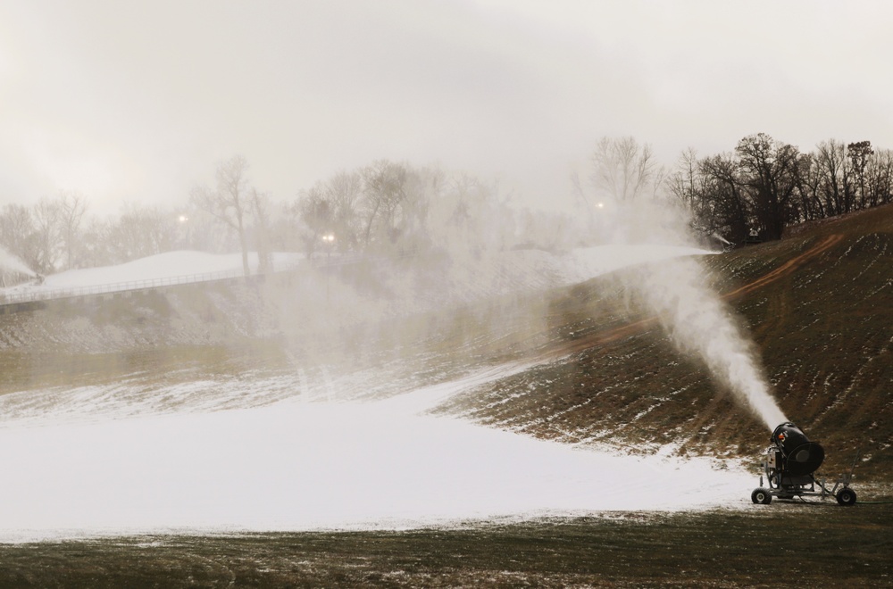 Fort McCoy staff preparing Whitetail Ridge Ski Area for late-December 2024 opening