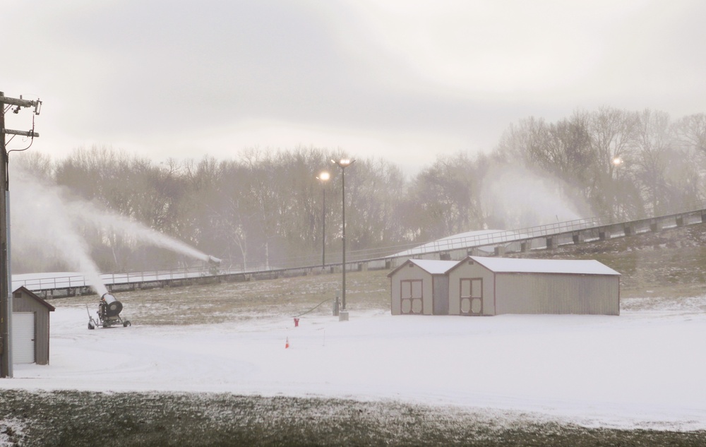 Fort McCoy staff preparing Whitetail Ridge Ski Area for late-December 2024 opening