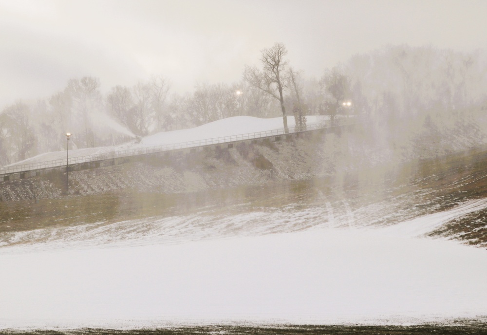 Fort McCoy staff preparing Whitetail Ridge Ski Area for late-December 2024 opening