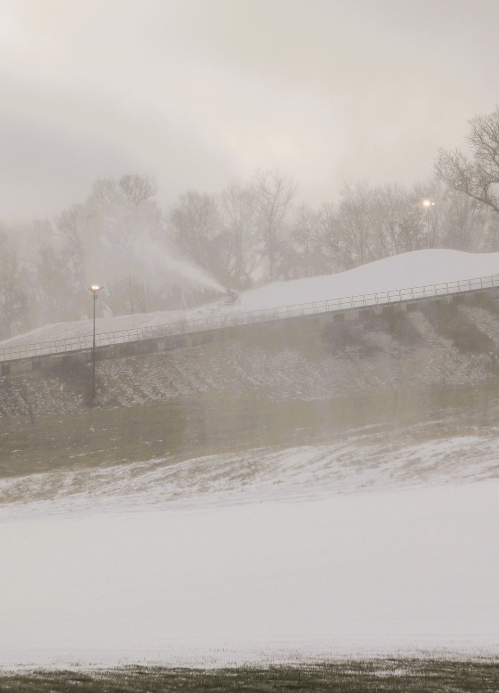 Fort McCoy staff preparing Whitetail Ridge Ski Area for late-December 2024 opening