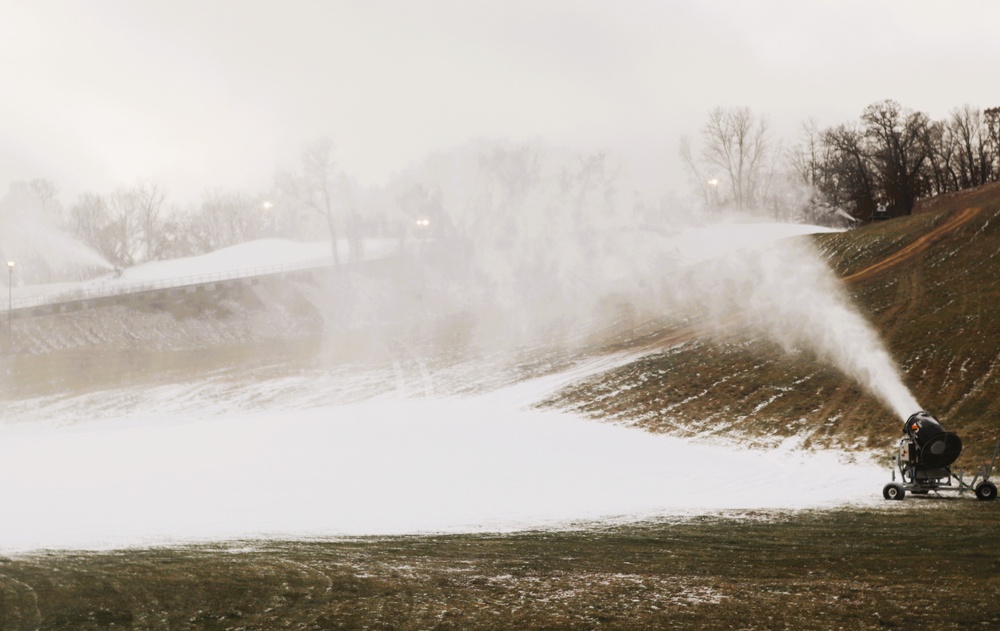 Fort McCoy staff preparing Whitetail Ridge Ski Area for late-December 2024 opening