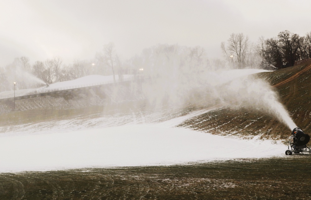 Fort McCoy staff preparing Whitetail Ridge Ski Area for late-December 2024 opening