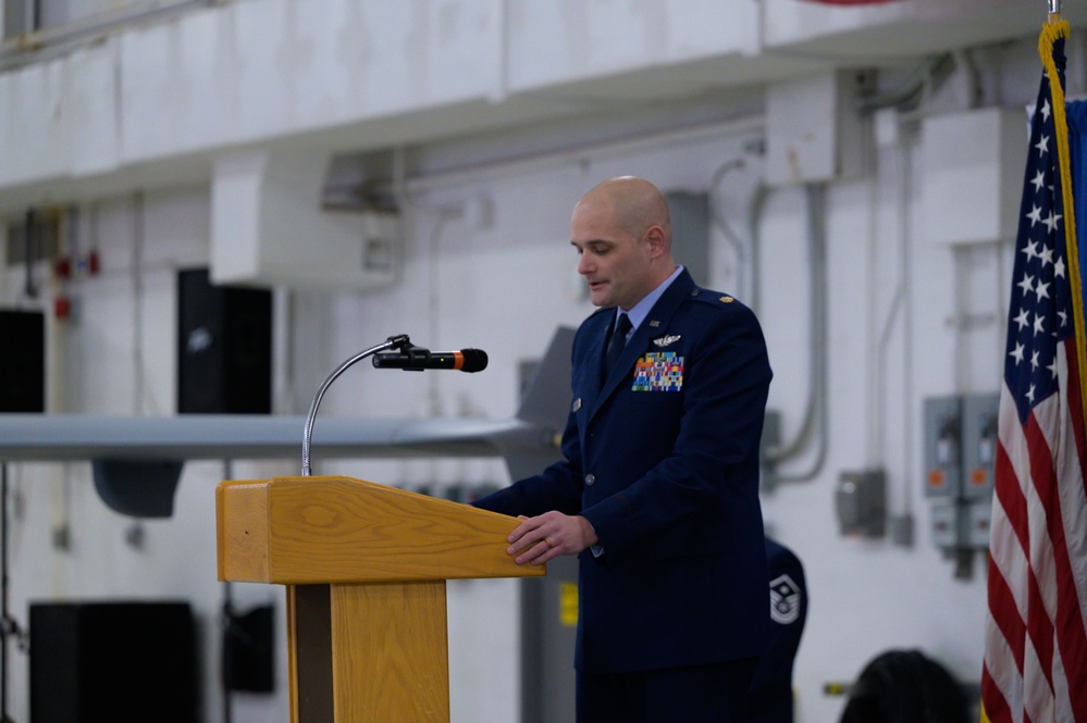 174th Aircraft Maintenance Squadron Conducts Change of Command Ceremony