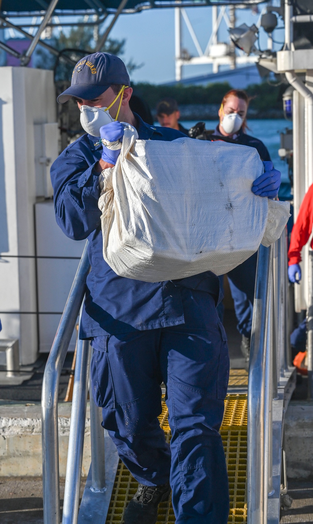 Coast Guard Cutter Bernard C. Webber offloads $12.7M in counternarcotics at Base Miami Beach