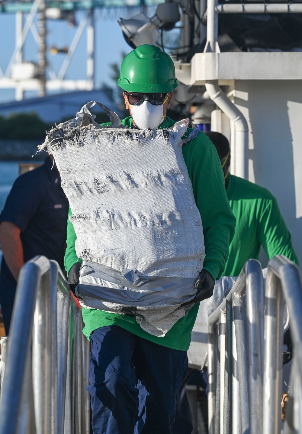 Coast Guard Cutter Bernard C. Webber offloads $12.7M in counternarcotics at Base Miami Beach