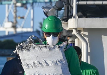 Coast Guard Cutter Bernard C. Webber offloads $12.7M in counternarcotics at Base Miami Beach