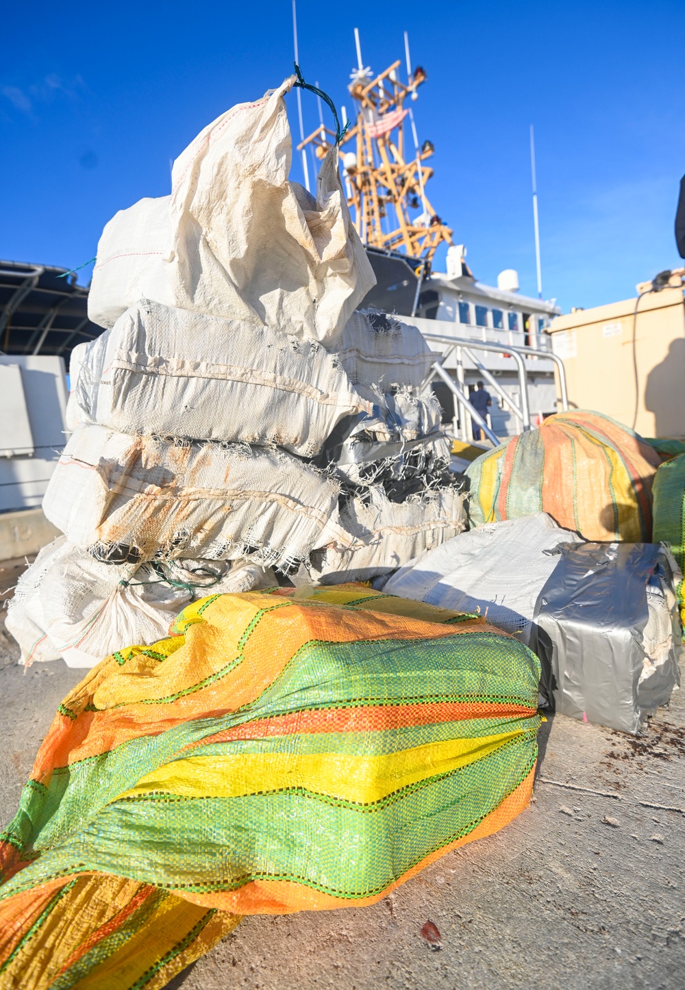 Coast Guard Cutter Bernard C. Webber offloads $12.7M in counternarcotics at Base Miami Beach