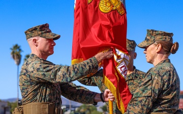 CLB-15 Conducts Change of Command Ceremony at Camp Pendleton