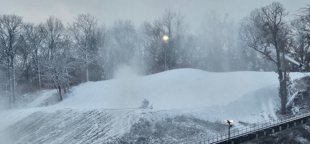 Fort McCoy staff preparing Whitetail Ridge Ski Area for late-December 2024 opening