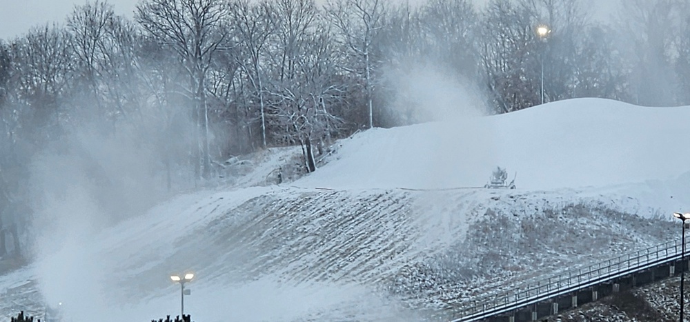 Fort McCoy staff preparing Whitetail Ridge Ski Area for late-December 2024 opening