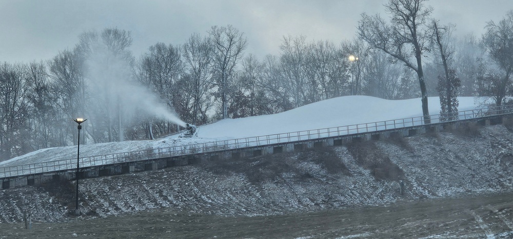 Fort McCoy staff preparing Whitetail Ridge Ski Area for late-December 2024 opening