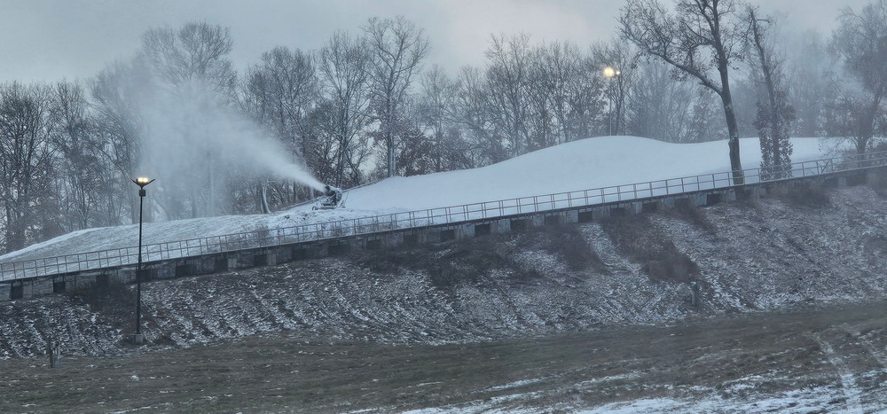 Fort McCoy staff preparing Whitetail Ridge Ski Area for late-December 2024 opening