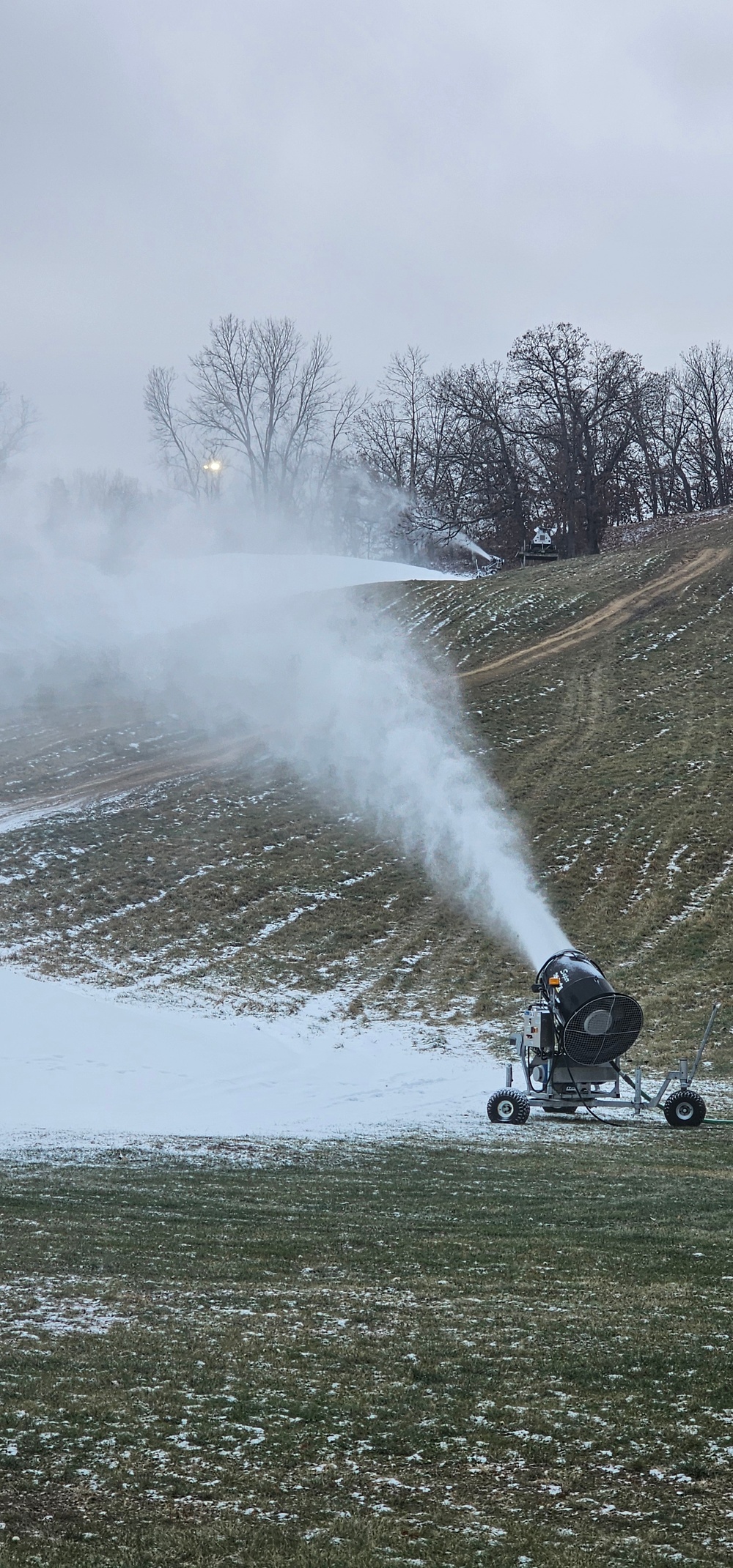 Fort McCoy staff preparing Whitetail Ridge Ski Area for late-December 2024 opening