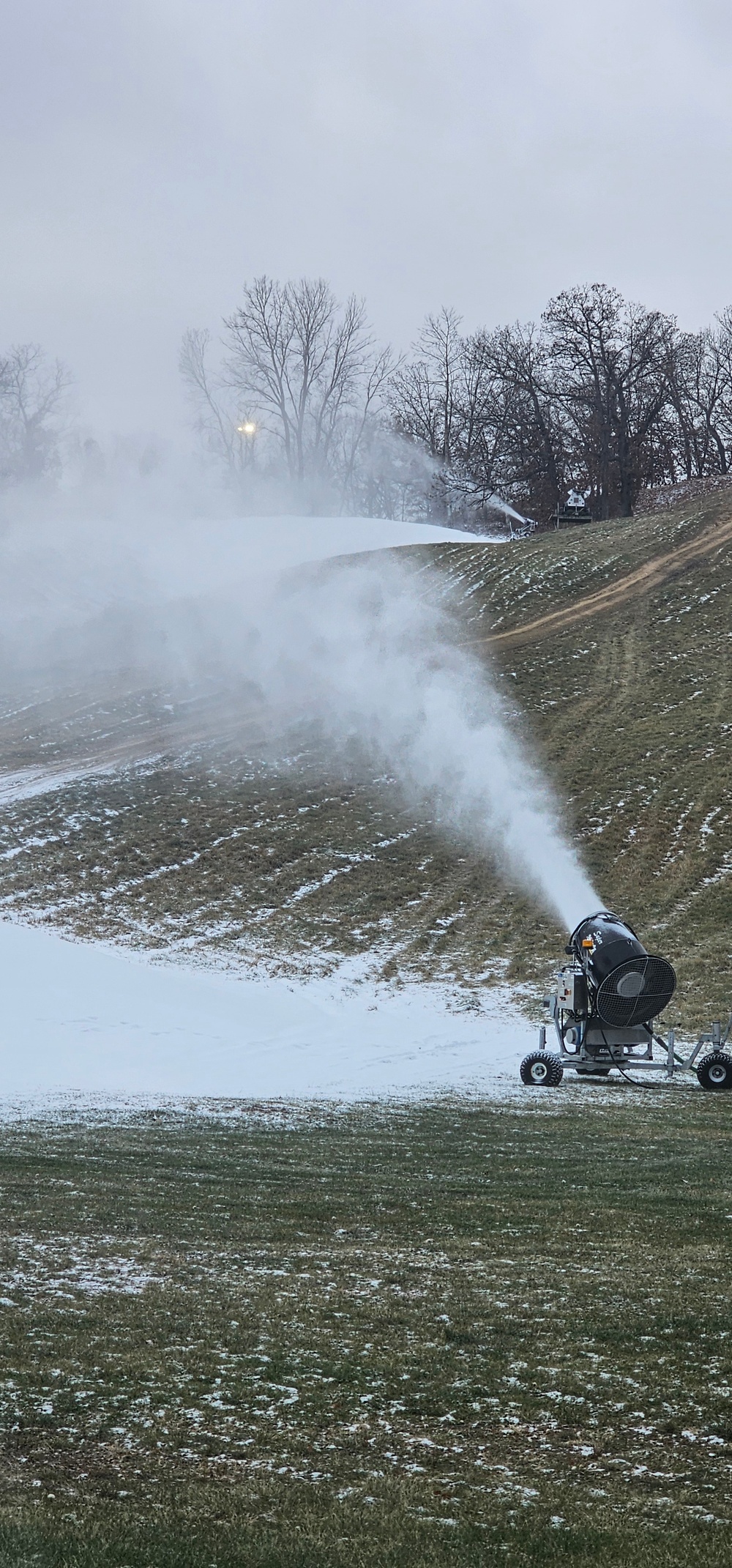 Fort McCoy staff preparing Whitetail Ridge Ski Area for late-December 2024 opening