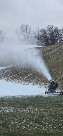 Fort McCoy staff preparing Whitetail Ridge Ski Area for late-December 2024 opening