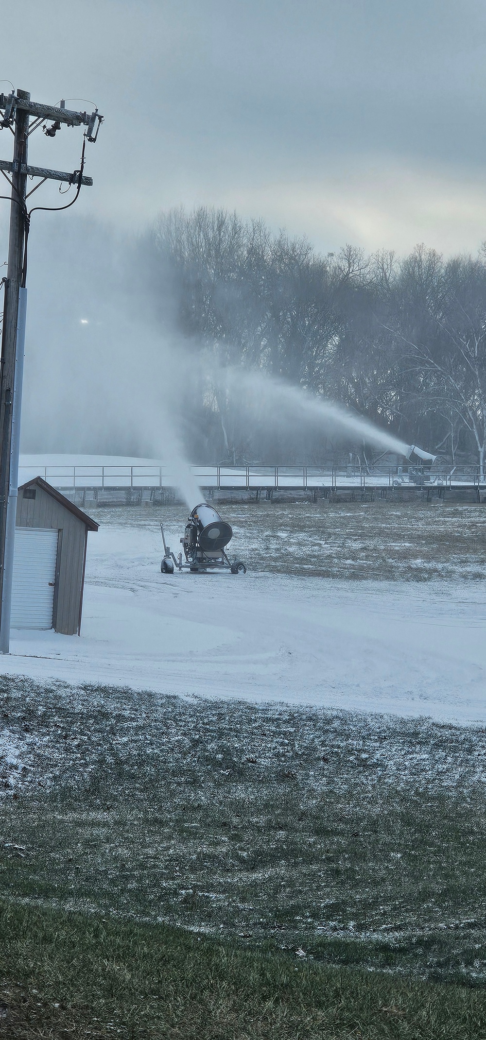 Fort McCoy staff preparing Whitetail Ridge Ski Area for late-December 2024 opening