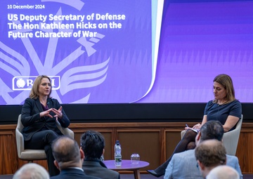 Deputy Secretary Hicks provides fireside remarks at RUSI