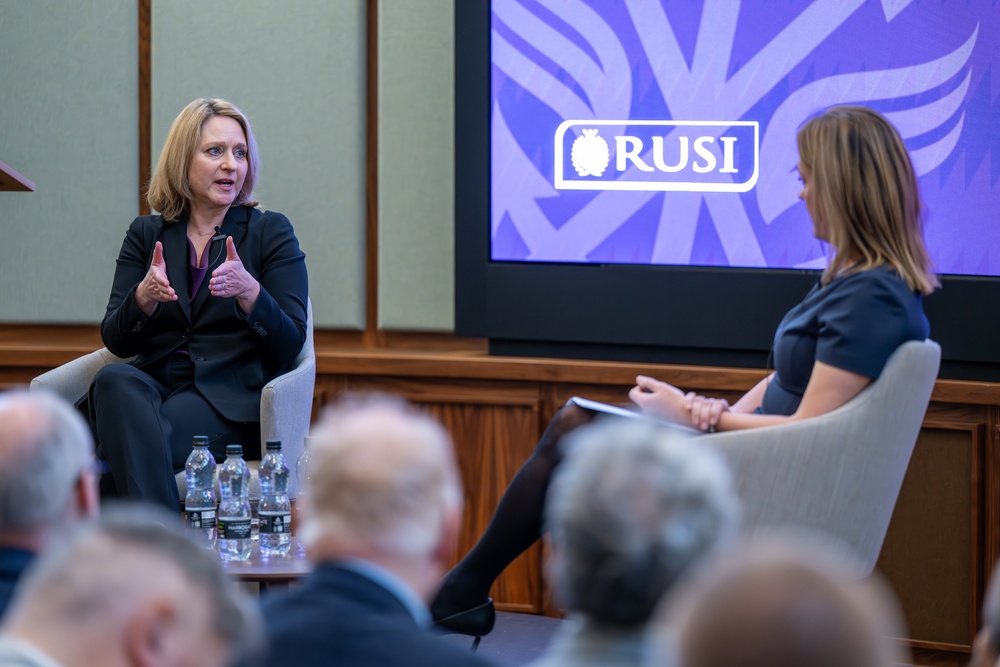 Deputy Secretary Hicks provides fireside remarks at RUSI