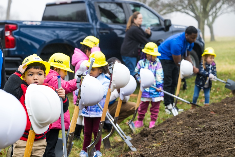 Investing in families: Andrews breaks ground on $25M child development center