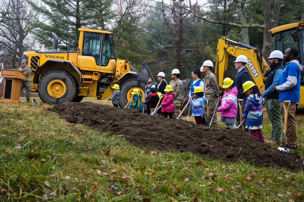 Investing in families: Andrews breaks ground on $25M child development center