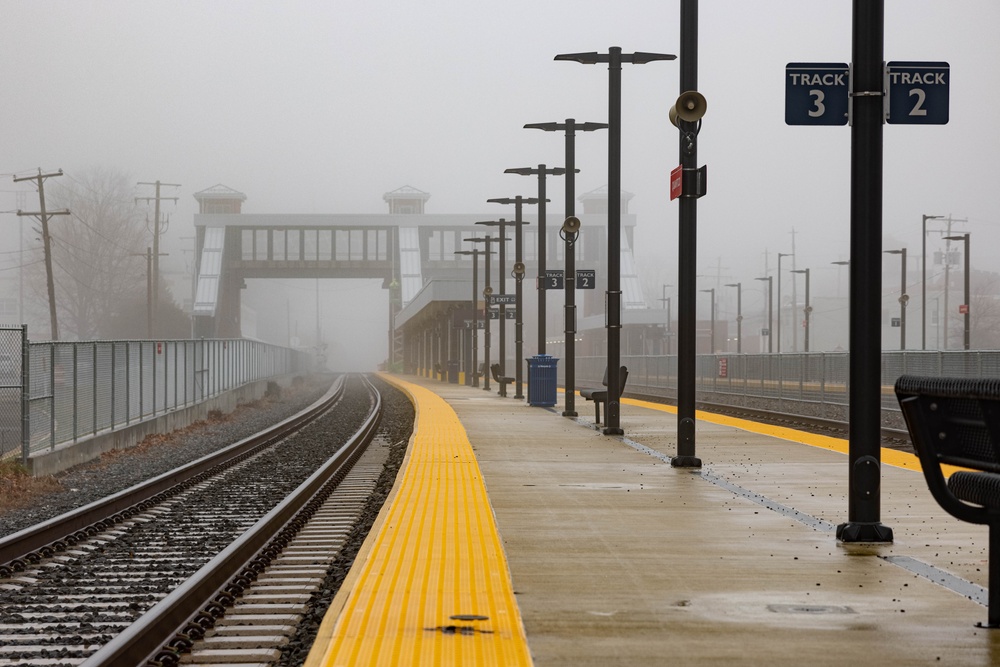 New Quantico Train Station platform open to the public