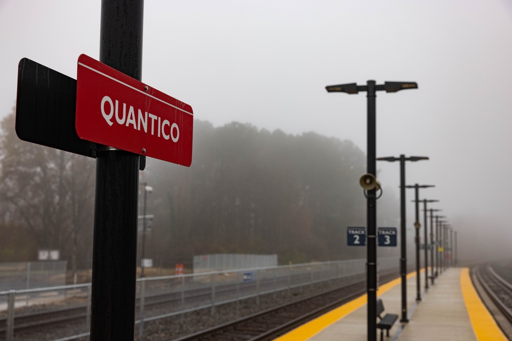 New Quantico Train Station platform open to the public