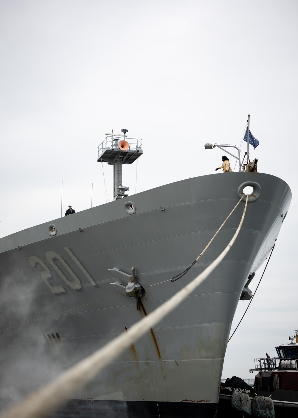 USNS Patuxent Returns Home in Time for Christmas