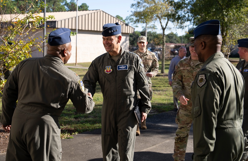 ACC leaders visit command’s sole C2 wing