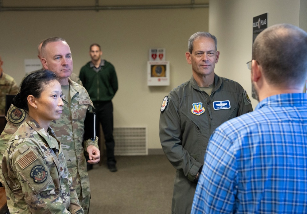 ACC leaders visit command’s sole C2 wing