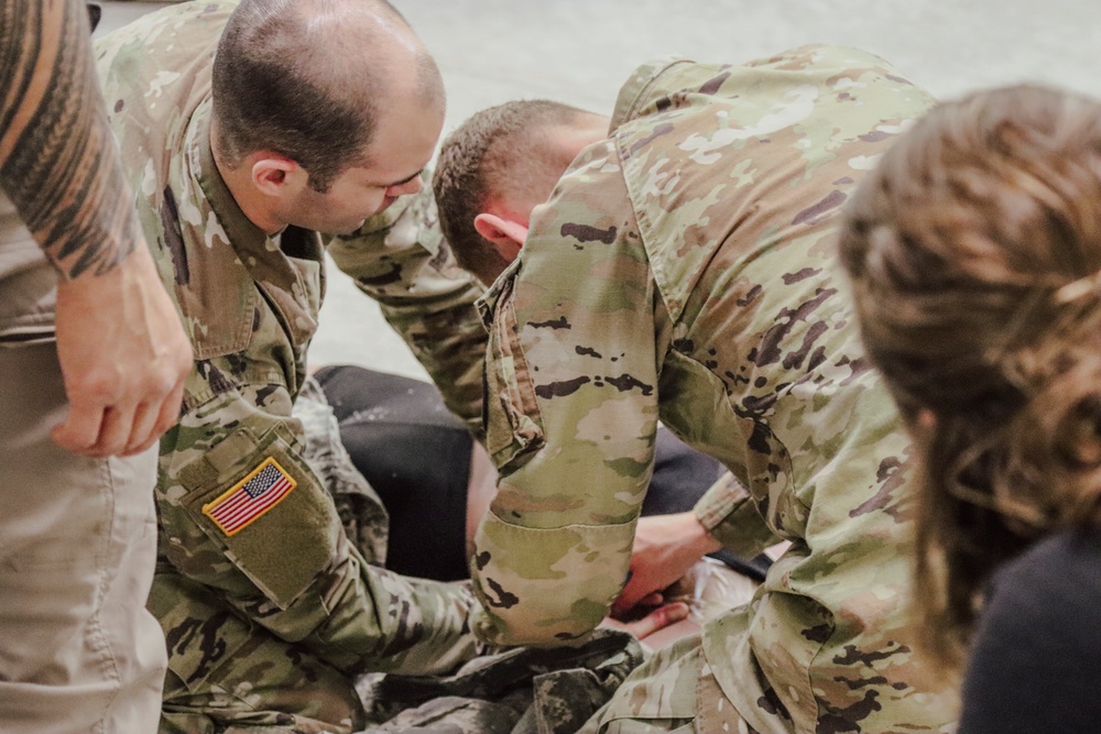 U.S. Army, Fort Cavazos medics prepare testing of new female trauma manikin