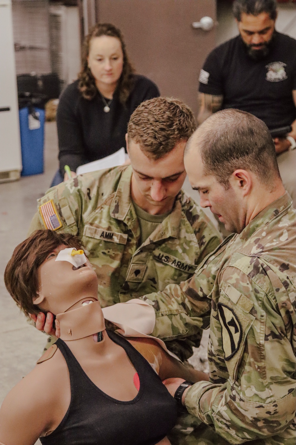 U.S. Army, Fort Cavazos medics prepare testing of new female trauma manikin