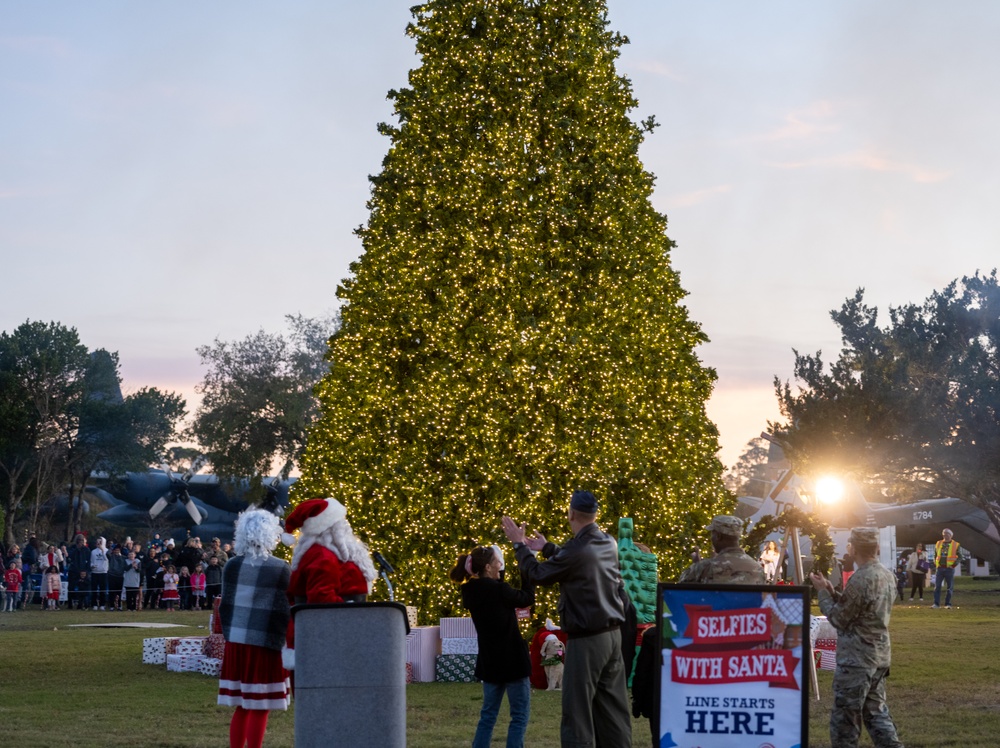 Start of the Season: Hurlburt Field Annual Christmas Tree Lighting