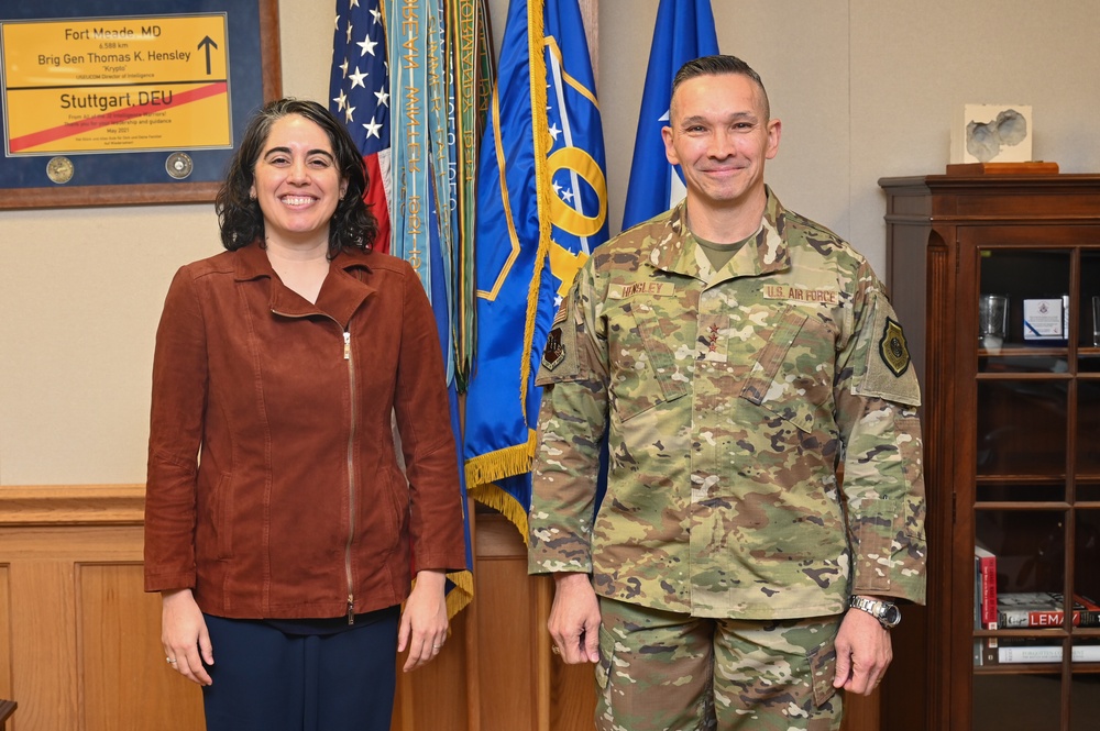 Under Secretary of the Air Force visits 16th Air Force