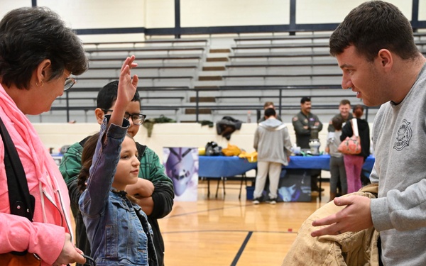 Altus AFB inspires future aviators at AIM fair