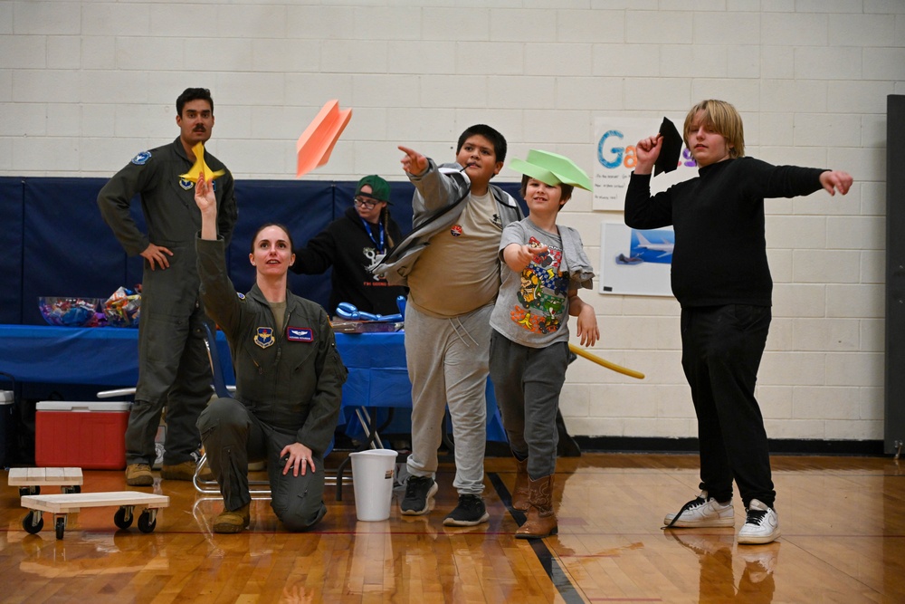 Altus AFB inspires future aviators at AIM fair